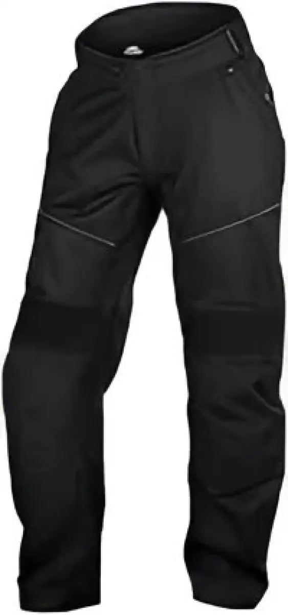 Black FirstGear Reflex Mesh Pants with reinforced knees and reflective details for outdoor work