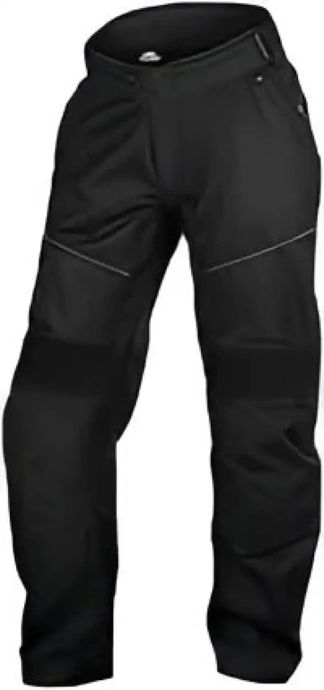 Black FirstGear Reflex Mesh Pants with reinforced knees and reflective details for outdoor work