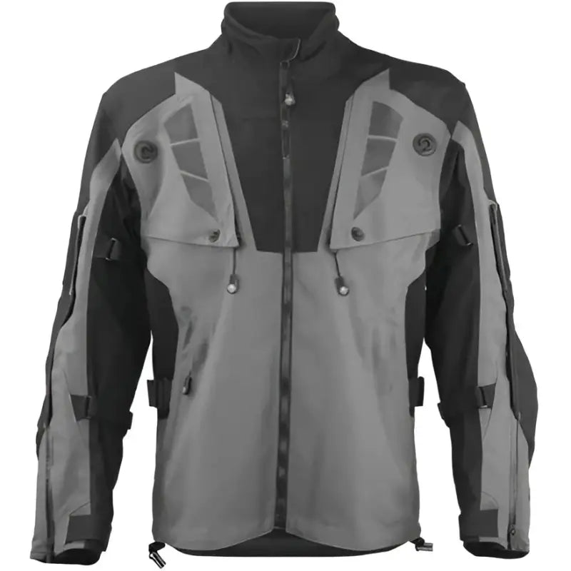 Firstgear Rogue Rogue XC Pro Jacket Black men’s two-tone gray and black motorcycle jacket