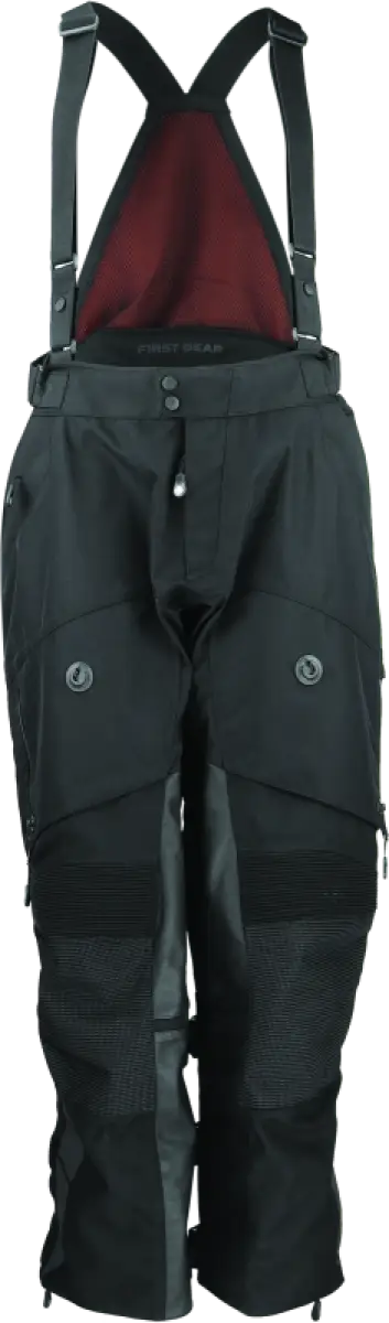 Black rogue xc pro pants showcasing firstgear rogue pro pants for skiing durability