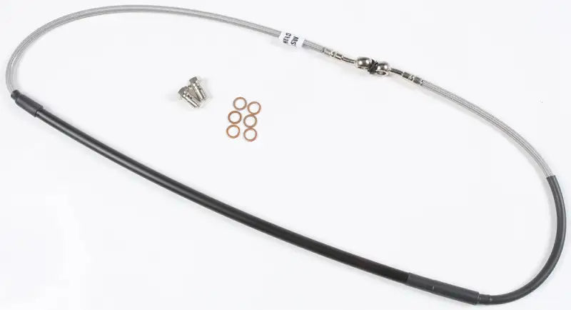 FK003D118-1 Steel Brake Line Front Hon - Stainless Hydraulic