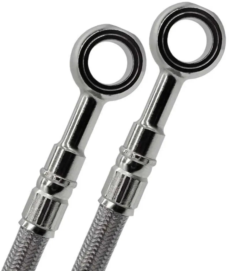 FK003D979-R Steel Brake Line Rear Yam - Stainless Hydraulic