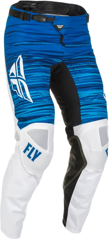 Fly Racing Fly Racing 375-53330 Kinetic Wave Pants White/Blue Sz 30