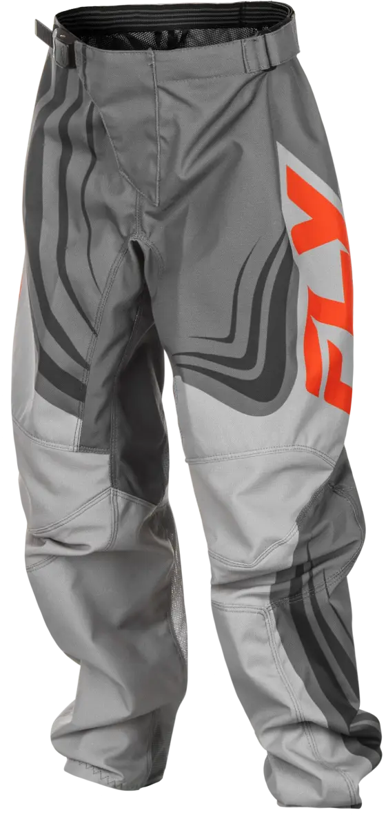 FLY RACING Youth F 16 Pants C378-23320 - Grey/Orange Size 20 - FLY RACING
