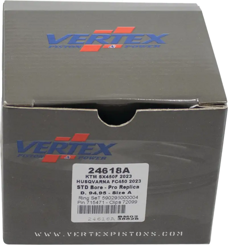 Forged Replica Piston Kit - VERTEX