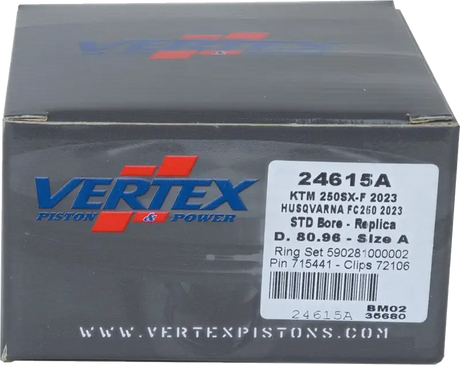 Forged Replica Piston Kit - VERTEX