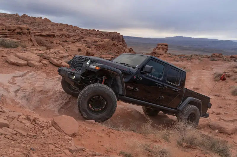 Fox 18-Up Jeep JL / 20-Up Gladiator 2.0 Factory Series Gen2 2.0in. Trvl 10in Ext Front Bump Stop IFP - Truck &