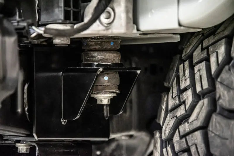 Frame Body Mount Bracket For Use When Installing Larger Tires After Lifting The Vehicle Additional Clearance; 3/16 Inch