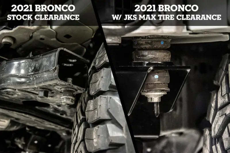 Frame Body Mount Bracket For Use When Installing Larger Tires After Lifting The Vehicle Additional Clearance; 3/16 Inch