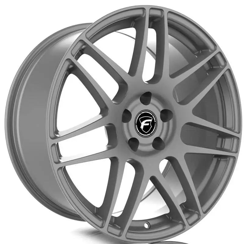 Gray alloy car wheel.