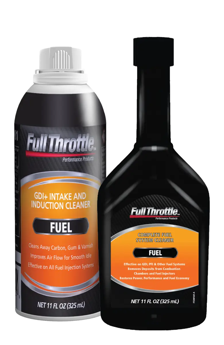 Full Throttle Fuel System Cleaners in FTPK21 Gum-Out Full Throttle GDI+ 2-Step FSC Kit