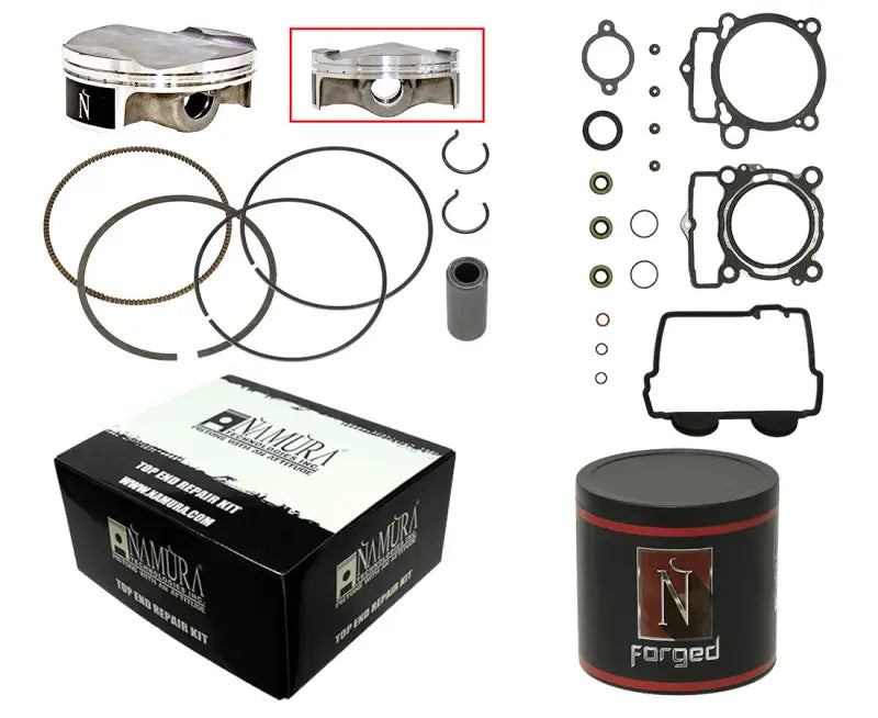 FX-70065-CK Top End Kit Forged Nikasil Cyl 77.98/ + 0.02 11:1 Hus/Husq/Ktm - Piston Repair