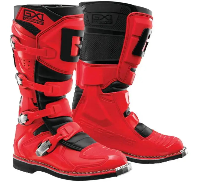 Gaerne GX1 Boot Red/Black Size - 10 - Apparel