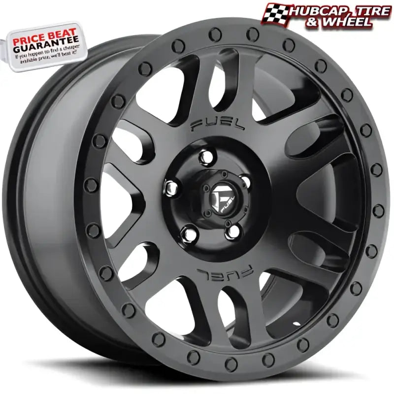 Black Fuel GD1520090880M0024 Grid Wheels on GD1520090880M0024 grid for off-road fun