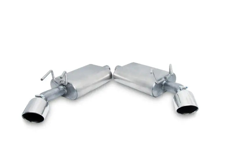 Gibson 10-15 Chevrolet Camaro LS 3.6L 2.25in Axle-Back Dual Exhaust - Aluminized - Truck & Automotive