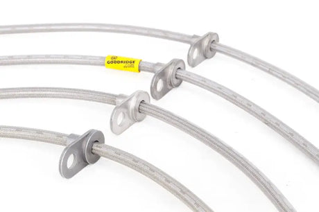 Goodridge 03 + Honda Accord w/ Rear Disc Brake Lines - Truck & Automotive