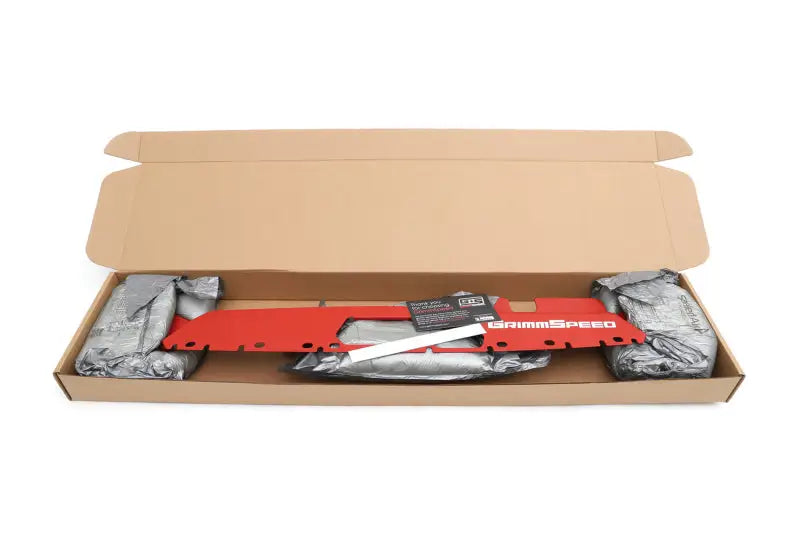 GrimmSpeed 15 + Subaru WRX/STI Radiator Shroud - Red - Truck & Automotive