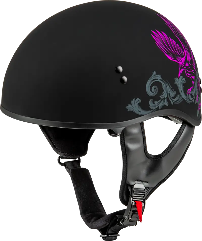 H16510964 Hh 65 Corvus Helmet Matte Black/Purple/Grey Xl - HH-65