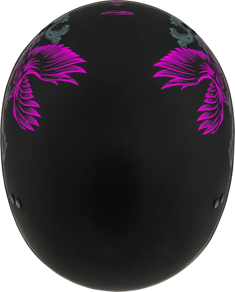 H16510965 Hh 65 Corvus Helmet Matte Black/Purple/Grey Xl - HH-65