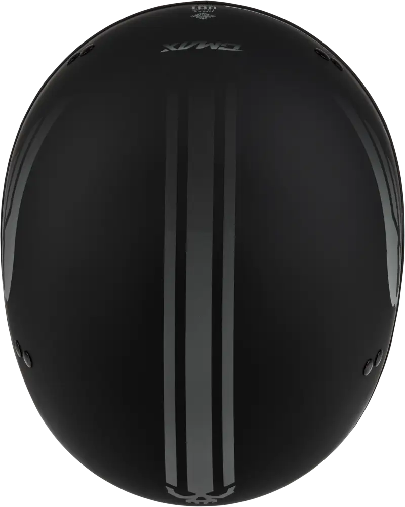 H16511816 Hh 65 Retribution Helmet Matte Black/Silver Lg - HH-65