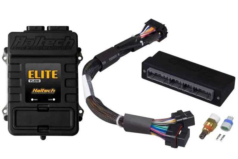 Haltech Mitsubishi EVO 4-8 (5 Speed) Elite 1500 Plug-n-Play Adaptor Harness ECU Kit - Truck & Automotive