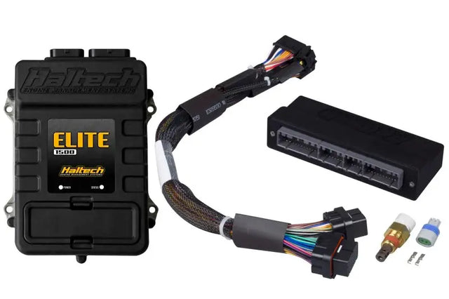 Haltech Mitsubishi EVO 4-8 (5 Speed) Elite 1500 Plug-n-Play Adaptor Harness ECU Kit - Truck & Automotive