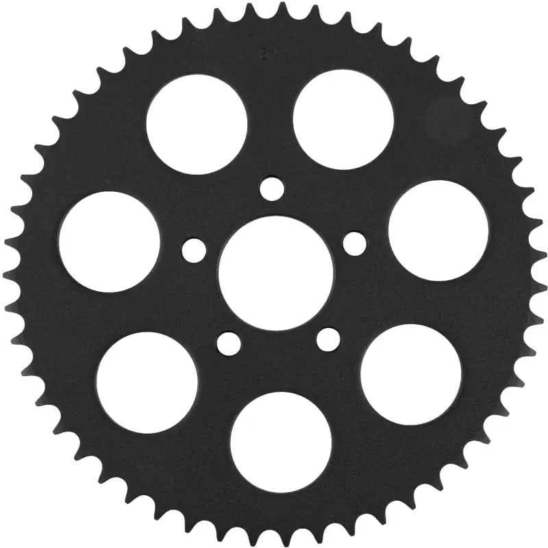 Textured Black Rr Sprocket 51T 2000-13 Big Twin Flat