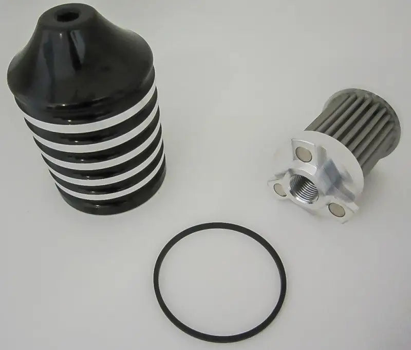 Billet Reusable Oil Filter Black Xl 85-20