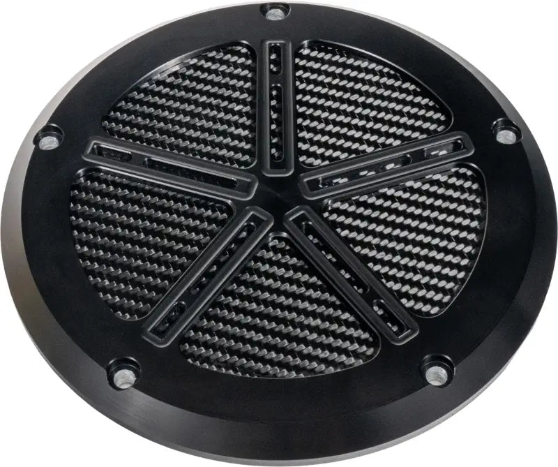 HDB1039B Hofmann Designs M8 Bagger Derby Cover Black - RV and Auto Parts