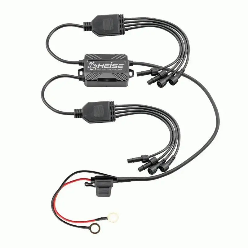 Wiring harness with fuse for HE-CBRGB Metra Control Box RGB Rock Lights