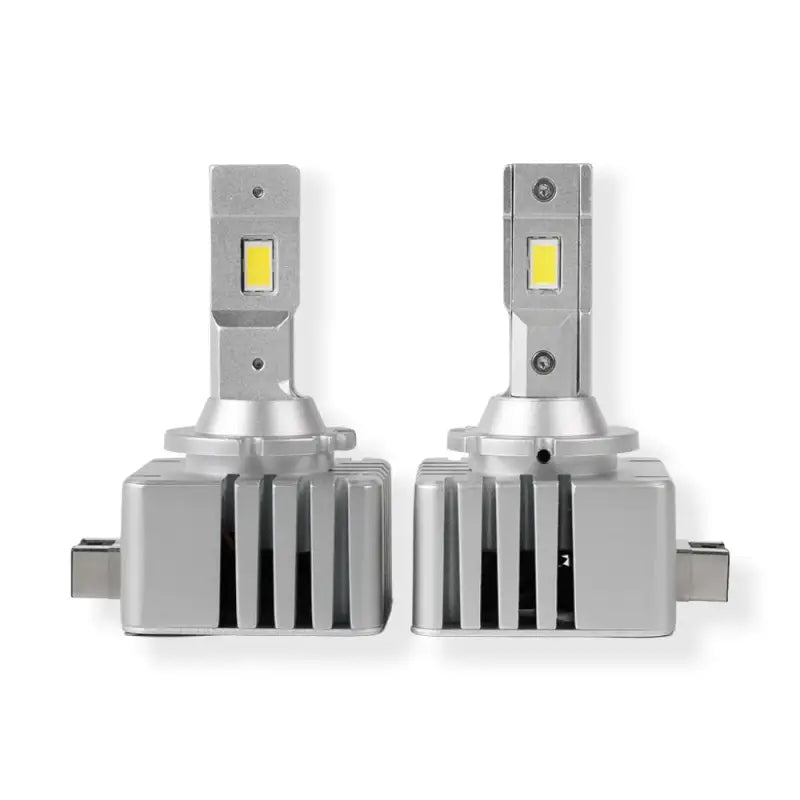 Headlight Bulb D1; LED Bulb; 45 Watt; 9 To 16 Volt; Cool White Beam Color; 10000 Lumens; 6500K Light Color Temperature; 360 Degrees Beam Angle; Set Of 2 - RV and Auto Parts