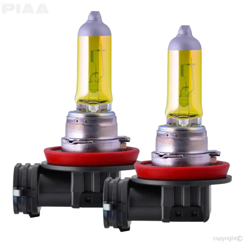 Headlight Bulb H8; Halogen Bulb; 35 Watt; 12 Volt; Amber Beam Color; 25000K Light Color Temperature; Set Of 2 - Truck &