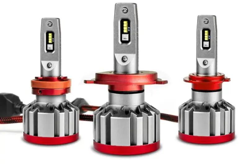 Headlight Bulb HB3; LED Bulb; 25 Watt; 12 Volt; White Beam Color; 2400 Lumens; 6000K Light Color Temperature; Set Of 2;