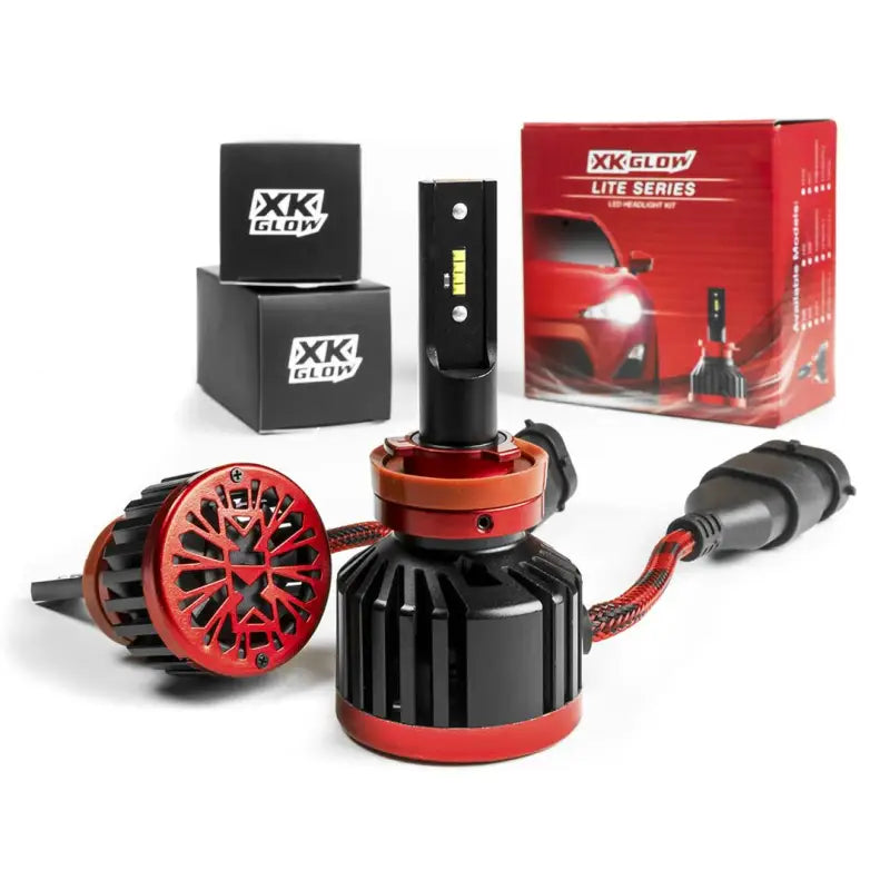 Headlight Bulb HB3; LED Bulb; 25 Watt; 9 To 32 Volt; White Beam Color; 2400 Lumens; 6000K Light Color Temperature; Set