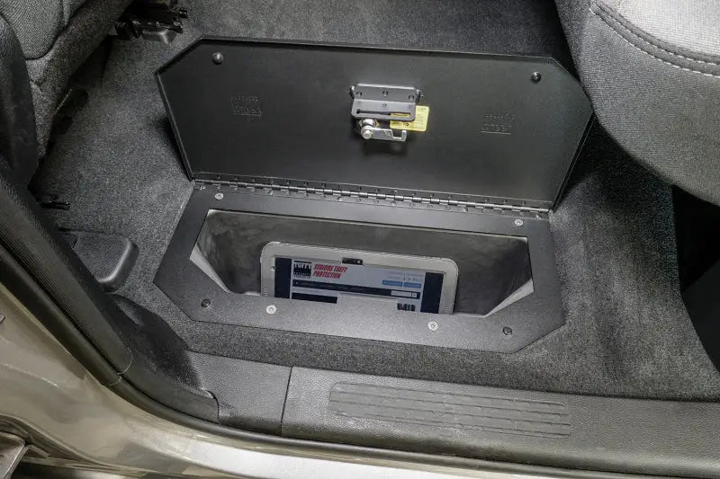 Tuffy Infloor Lid W/ Keyed Lock For Ram Trucks Crew Cab - Tuffy Products