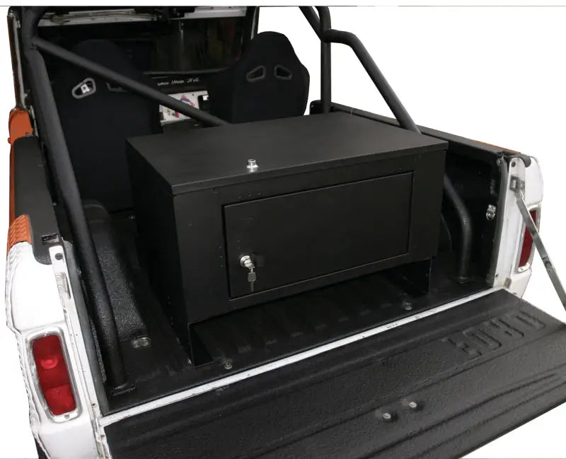 Tuffy Rear Cargo Lockbox Steel Black - Tuffy Products