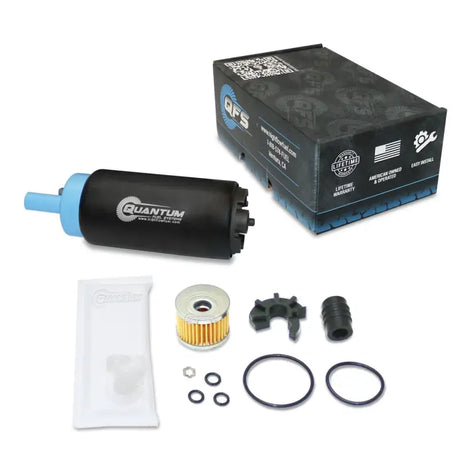 Quantum electric fuel pump with installation kit for HFP-PPN17 Quantum Electric Fuel Pump