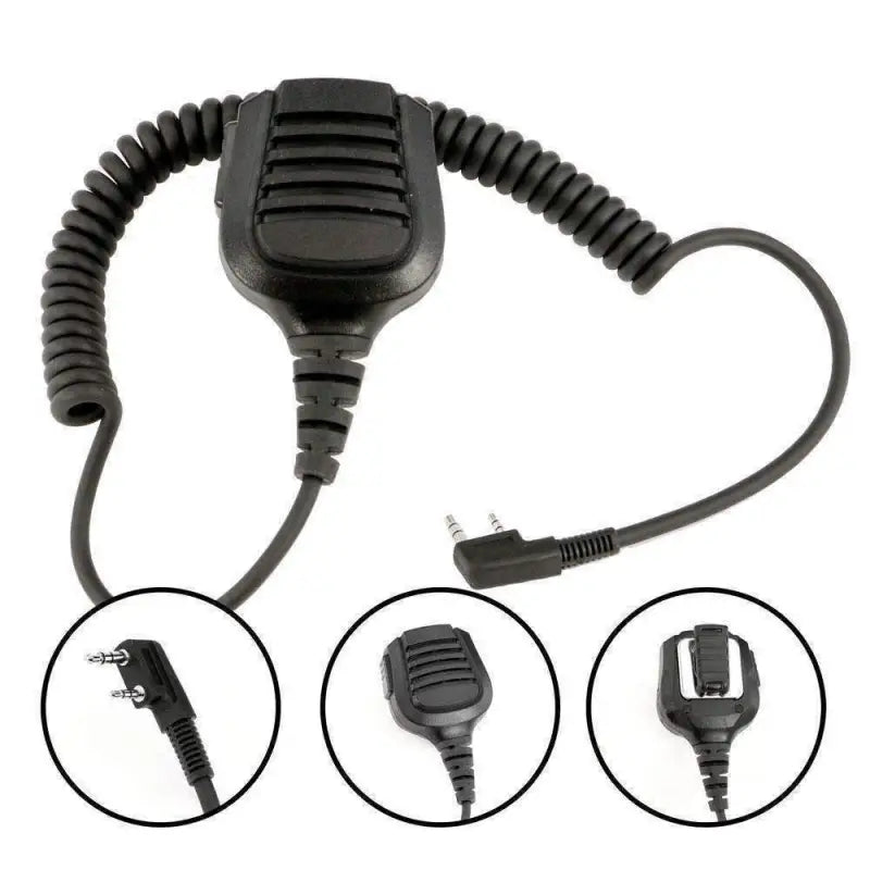 HM-RH Rugged Radio Hand Speaker Mic Waterproof For Han - Microphone