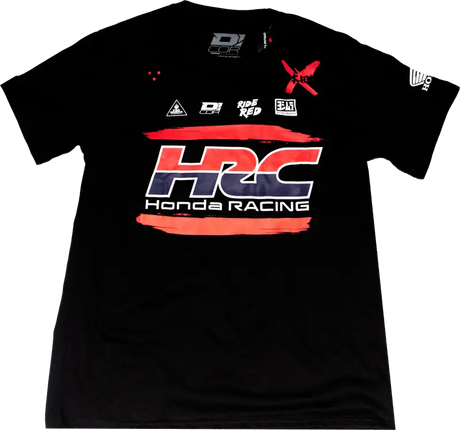 Honda Hrc Factory T Shirt Black Xxl - D-COR
