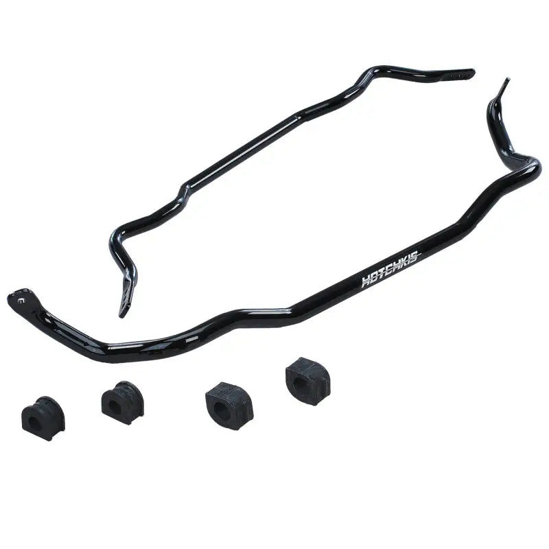 Black sway bar kit with bushings for Hotchkis Corvette C6 Z06 front and rear sway bars
