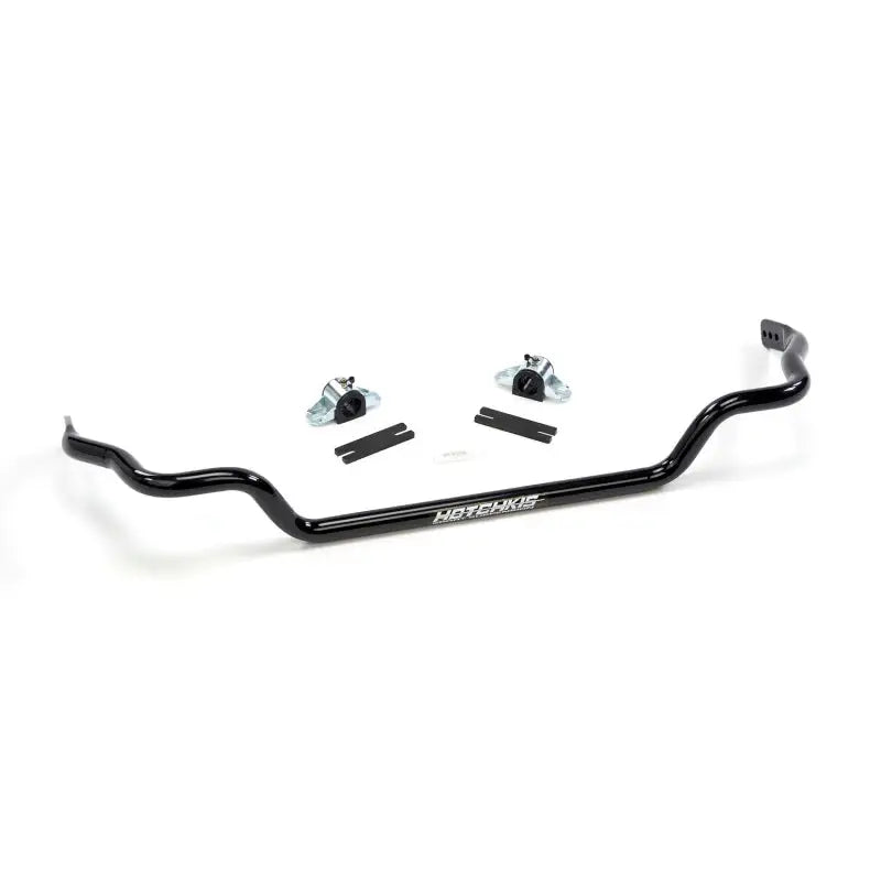 Black sway bar with mounting hardware for BMW E46 99-06 front endlink set
