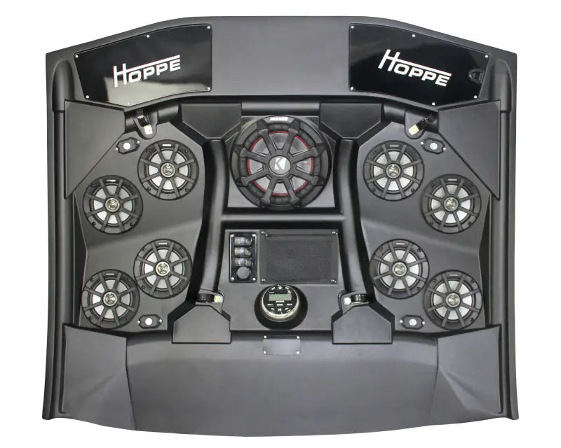 HPKT-0085 Hoppe Stereo Top 8 Speakers W/Sub Can Am X3 - RV and Auto Parts