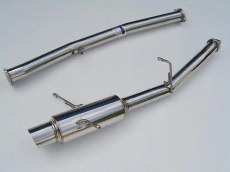 Invidia 02-07 WRX/STi 76mm N1 RACING Stainless Steel Tip Cat-back Exhaust - HS02SW1GTR