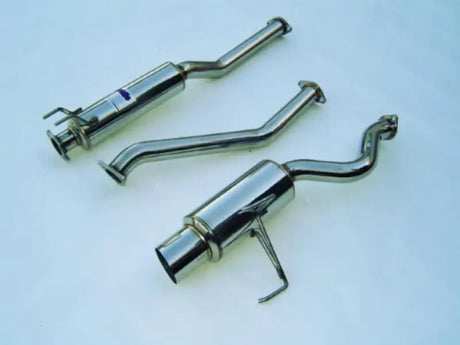 Invidia 02+ Honda Civic Si 3 Door (101mm tip) Cat- Back Exhaust - HS02HC3GTP