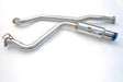 Invidia 08-09 WRX Sedan 76mm (101mm tip) RACING Titanium Tip Cat-back Exhaust - HS08SW4GST