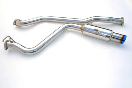 Invidia 08-09 WRX Sedan 76mm (101mm tip) RACING Titanium Tip Cat-back Exhaust - HS08SW4GST