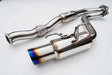 Invidia 08+ WRX Hatch 76mm REGULAR Titanium Tip Cat-back Exhaust - HS08SW5GTT