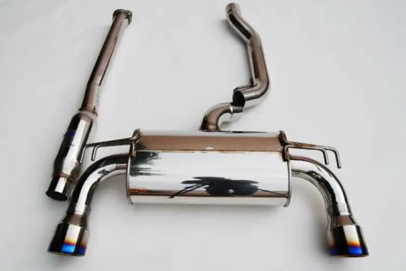 Invidia 09+ EVO 10 Q300 Titanium Tip Cat-back Exhaust - HS09MEXG3T
