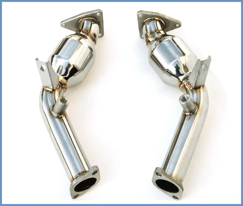 Invidia 09+ Nissan 370Z / Infiniti G37 60mm High Flow Cat w/ Bracket - HS09N7ZTPCB