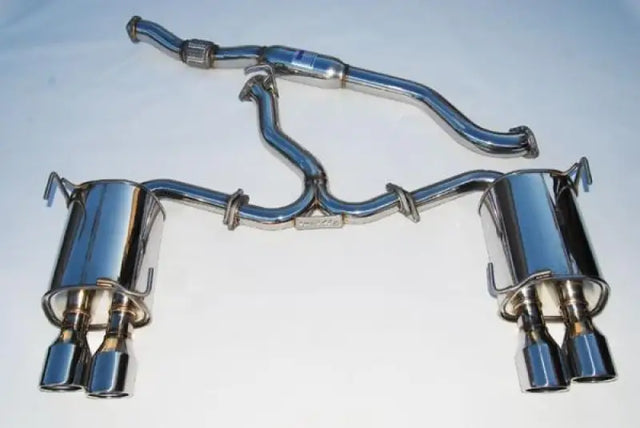 Invidia 11+ STI/WRX Sedan Only 76mm Q300 Stainless Steel Tip Cat-back Exhaust - HS11STIG3S
